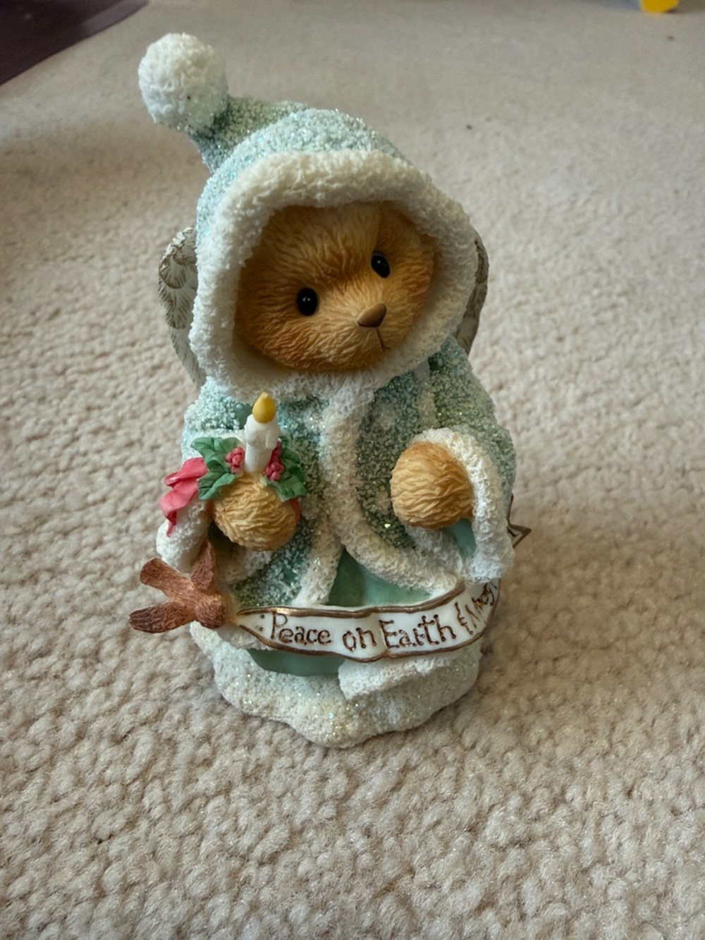 Cherished Teddies ANGELA Winter Bear